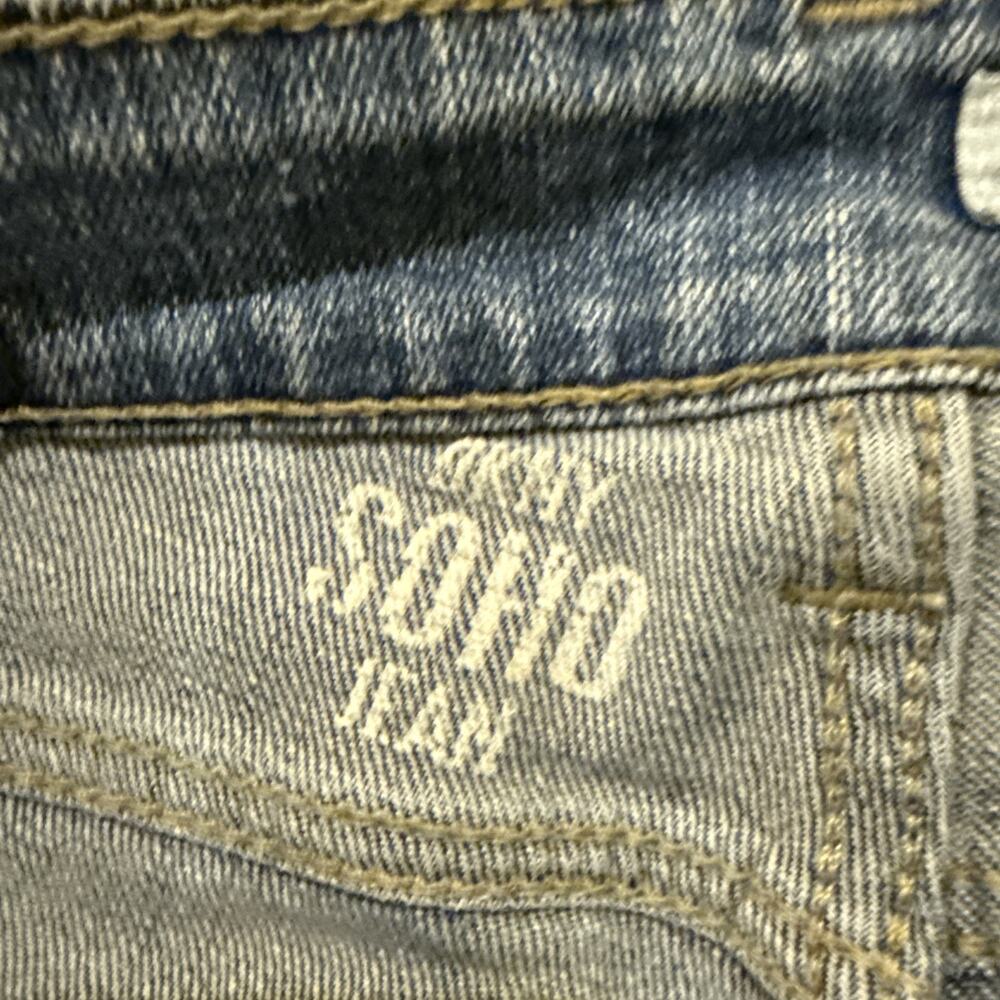 DKNY Soho Jean-Womens Blue Medium Wash Denim Jeans-Bootcut-Size 6S/C - Picture 9 of 16
